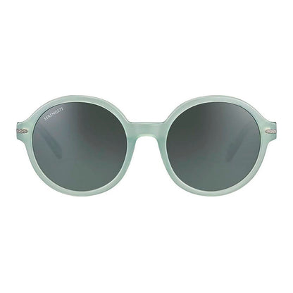 Serengeti Bicolor Resin Sunglasses - Green Frame