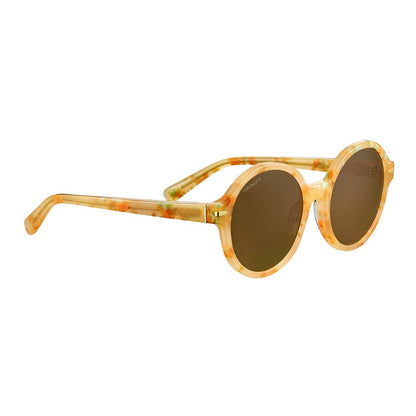 Serengeti Orange Resin Sunglasses SS577007