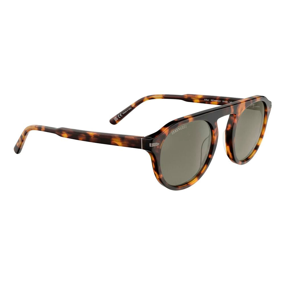 Serengeti SS744002-S Brown Resin Sunglasses 52/24/145 mm Category 3 Polarized 100% UVA & UVB