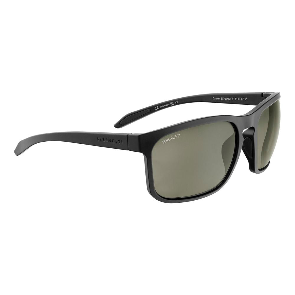 Serengeti Black Nylon Sunglasses SS750001-S