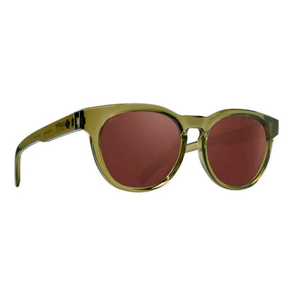 Spy Transparent Resin Sunglasses 18079 53/18/142 mm Brown Category 3 Polarized 100% UVA & UVB