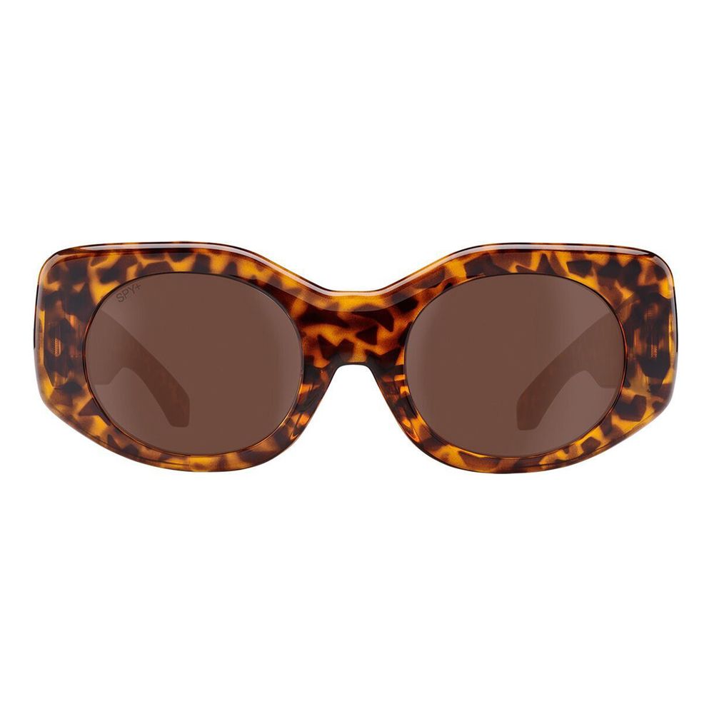 Spy Brown Resin Sunglasses - Unisex