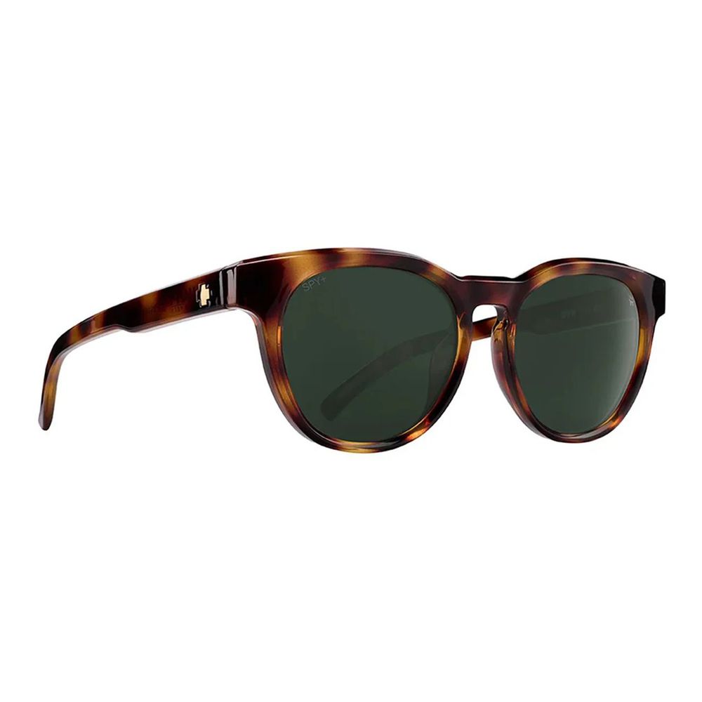 Spy Bicolor Resin Sunglasses - Green Lens, Tortoiseshell Frame