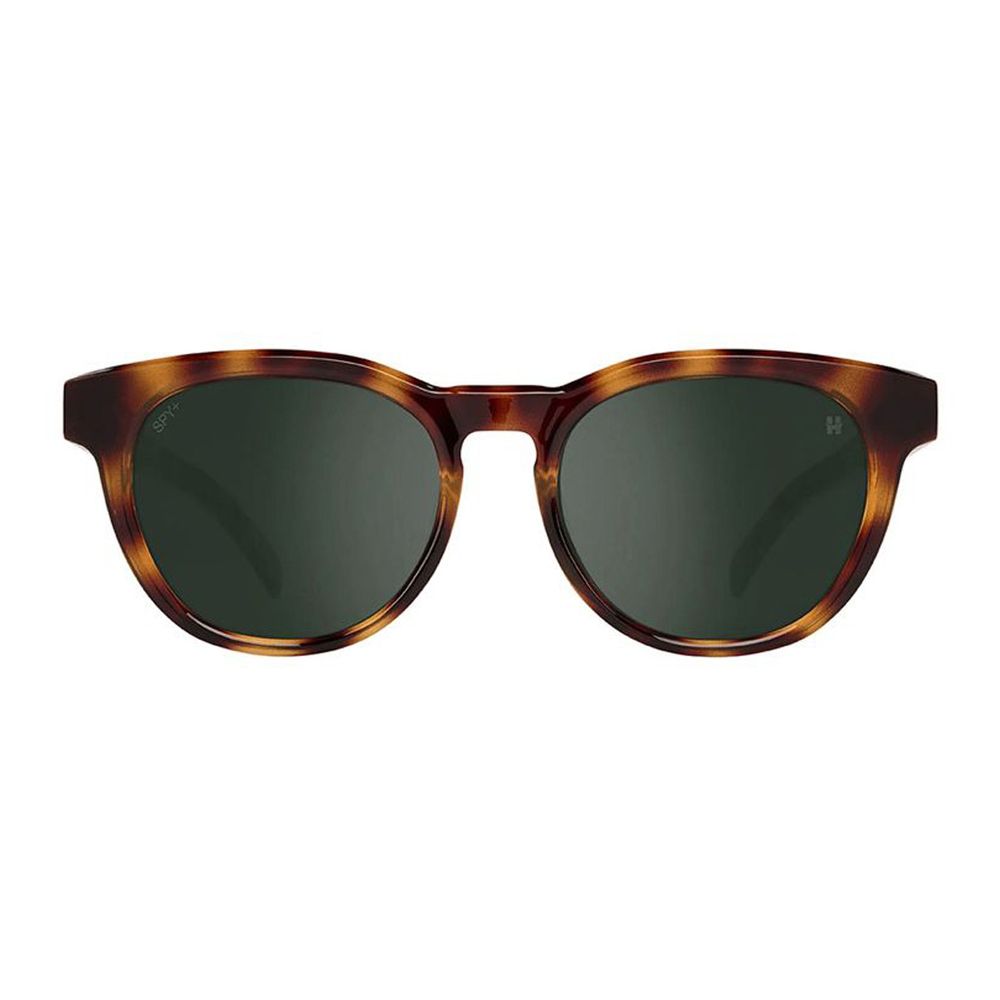 Spy Bicolor Resin Sunglasses - Green Lens, Tortoiseshell Frame