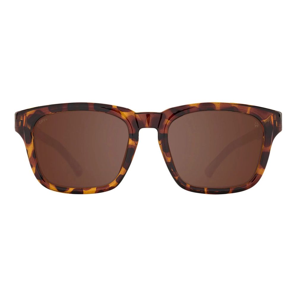 Spy Bicolor Resin Sunglasses - Green and Brown
