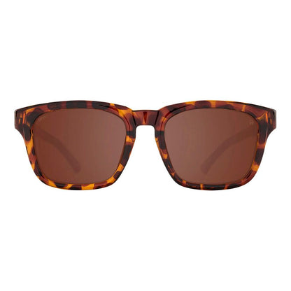 Spy Bicolor Resin Sunglasses - Green and Brown
