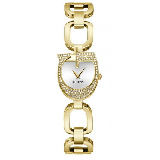 Guess Women’s Gold Stainless Steel Dress Watch with Quartz Movement