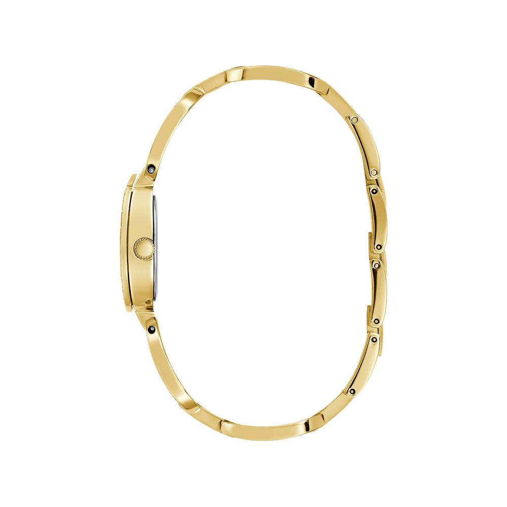 Guess Women’s Gold Stainless Steel Dress Watch with Quartz Movement