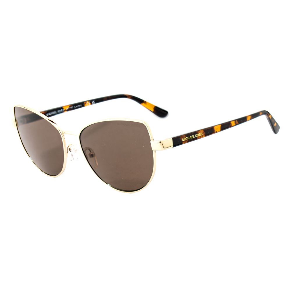 Michael Kors Gold Metal Sunglasses MK-1162