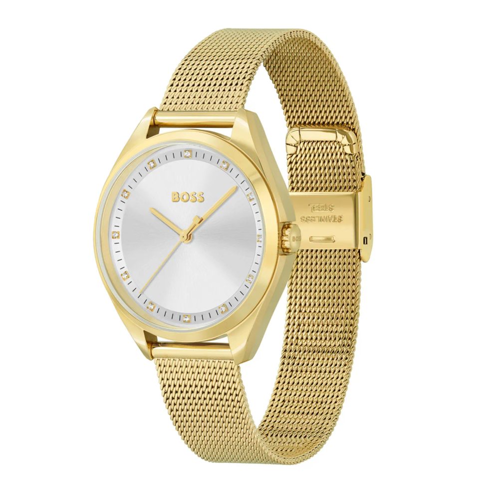 Hugo Boss Women's Gold Stainless Steel Dress Watch