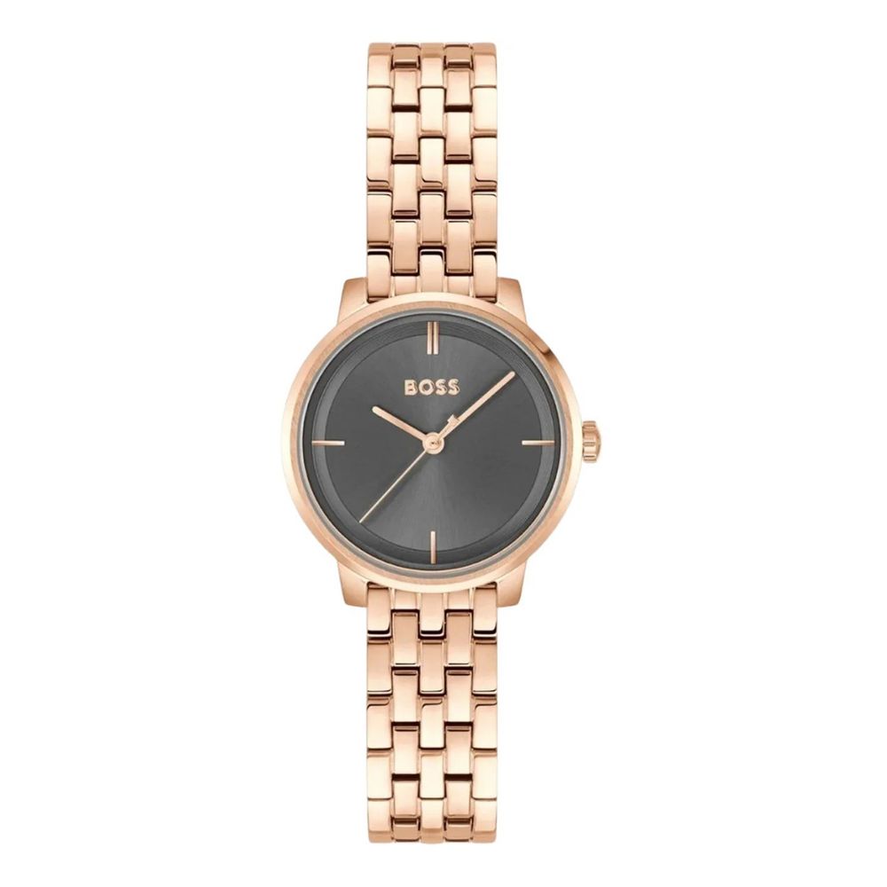 Hugo Boss Women's Pink Stainless Steel Dress Watch