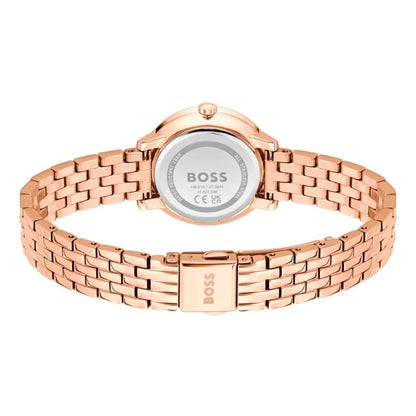 Hugo Boss Women's Pink Stainless Steel Dress Watch