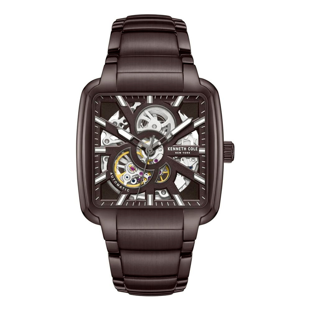 Kenneth Cole Men's Brown Stainless Steel Dress Watch