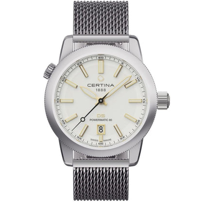 Certina Men's Gray Stainless Steel Automatic Dress Watch