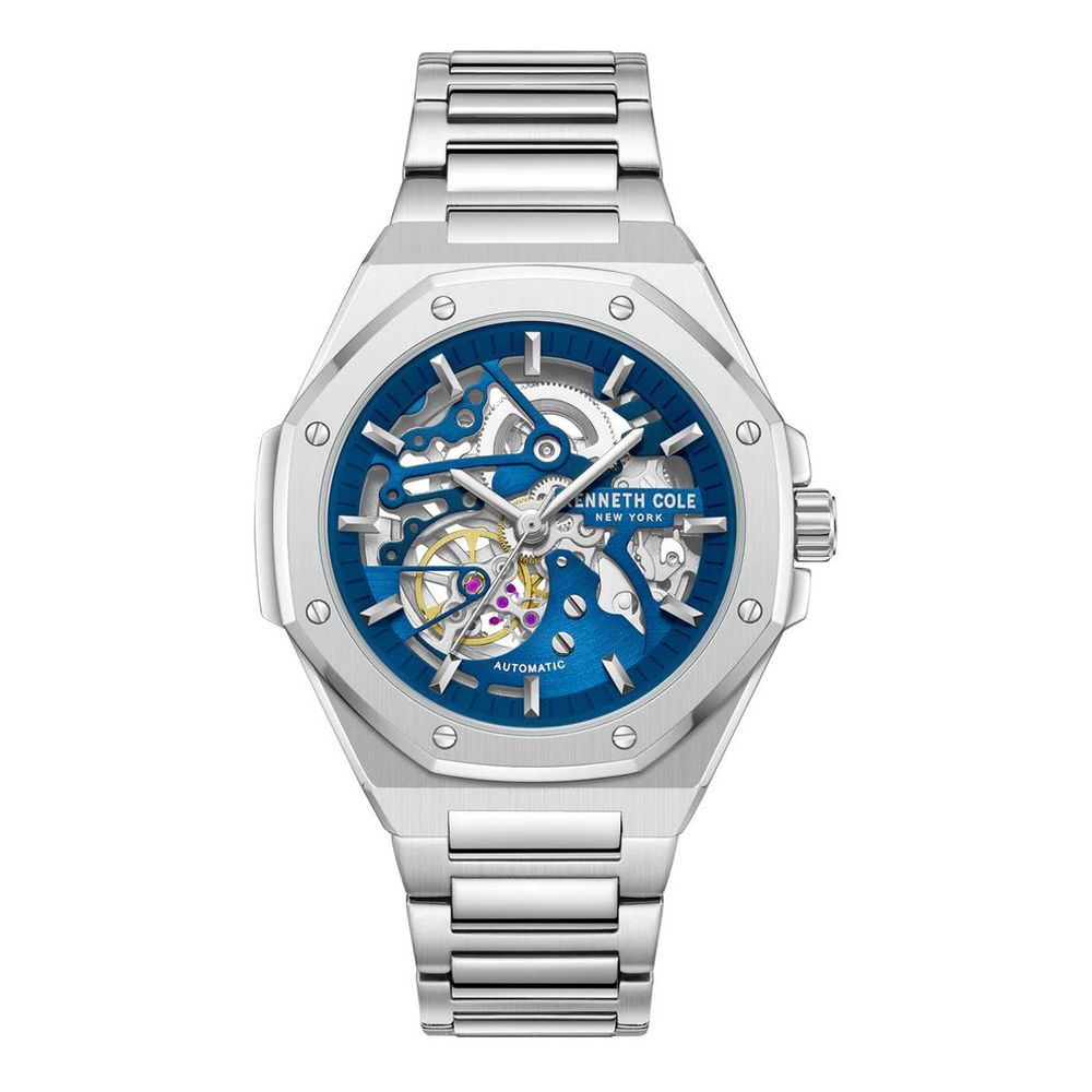 Kenneth Cole Men's Grey Stainless Steel Dress Watch