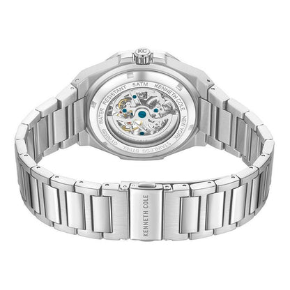 Kenneth Cole Men's Grey Stainless Steel Dress Watch