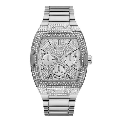 Guess Men's Quartz Stainless Steel Dress Watch - Grey