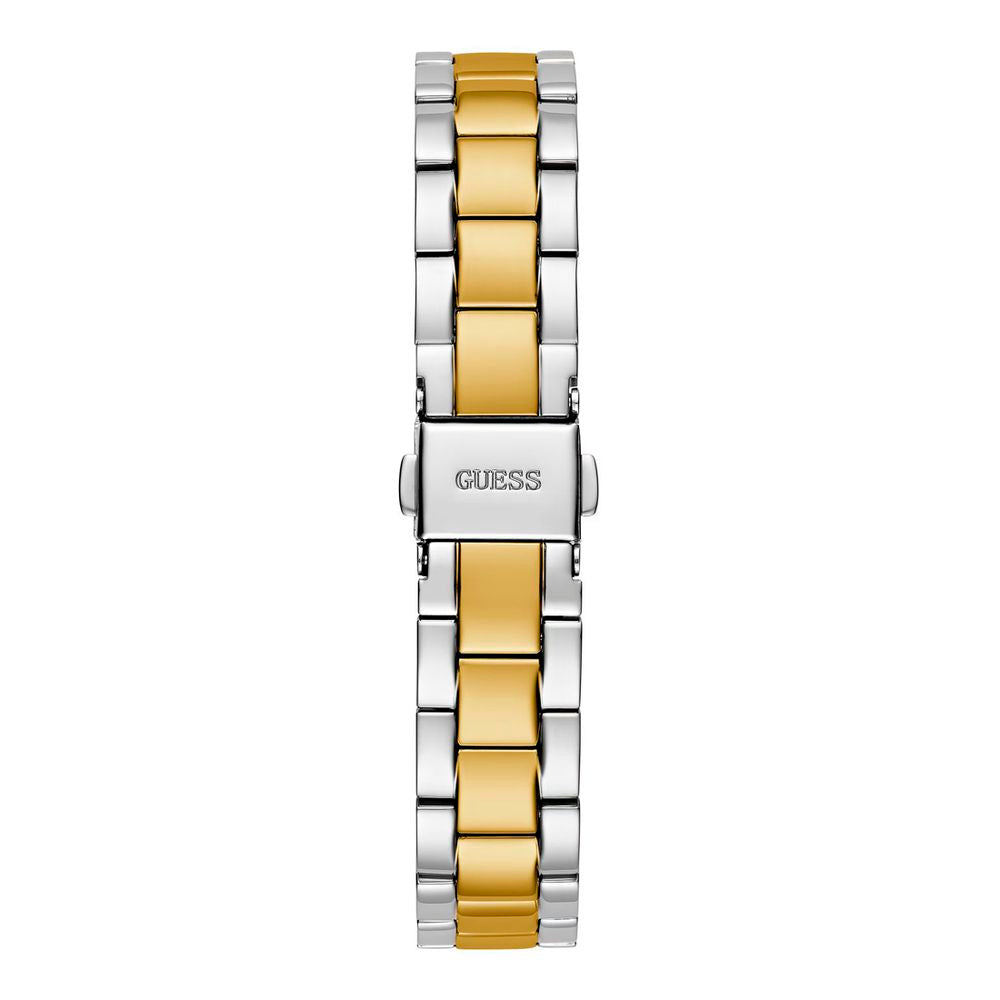 Guess Women’s Gold Stainless Steel Dress Watch with Mini Moon