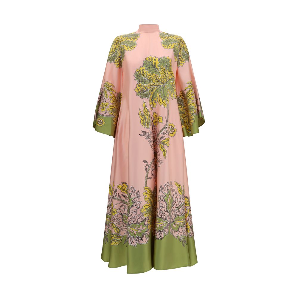 La Double J Multicolor Silk Magnifico Dress