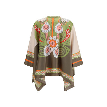 La Double J Multicolor Silk Shirt M