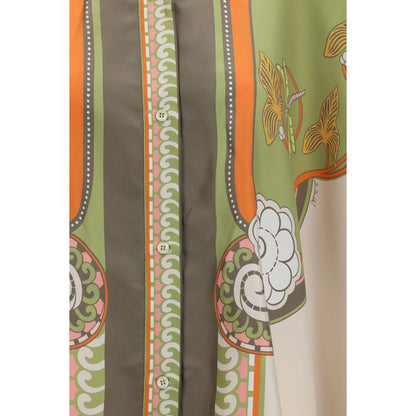 La Double J Multicolor Silk Shirt M
