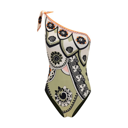 La Double J Multicolor One-Piece Swimsuit