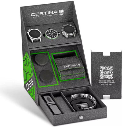 Certina Men's Automatic Gray Stainless Steel Dress Watch