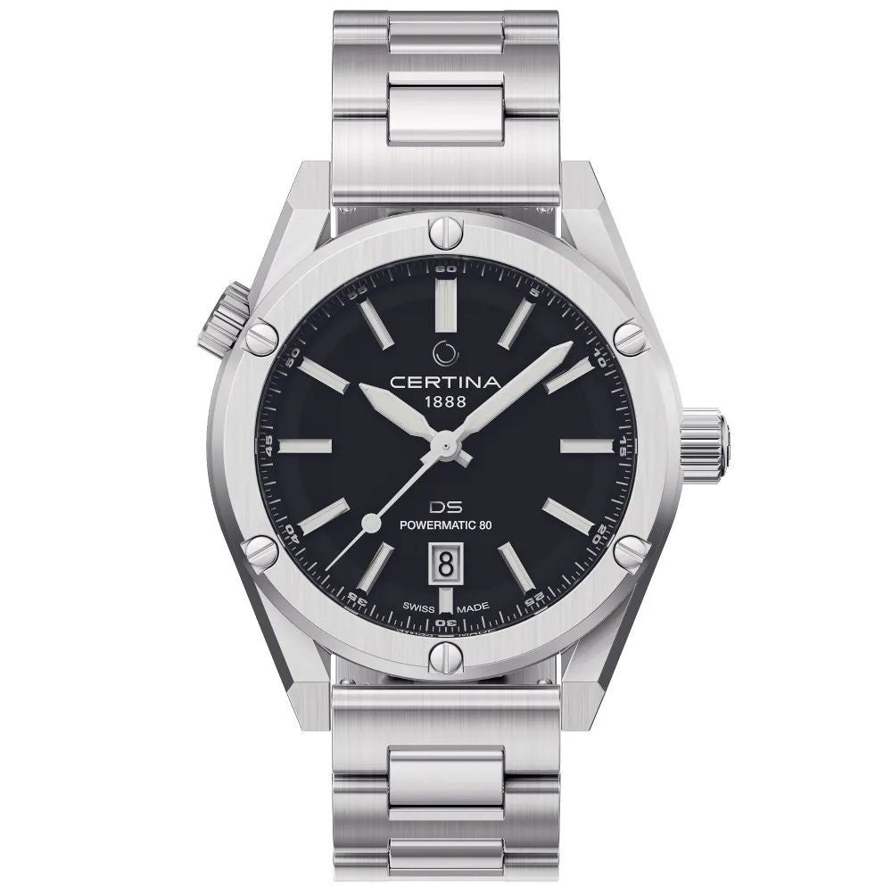 Certina Men's Automatic Gray Stainless Steel Dress Watch