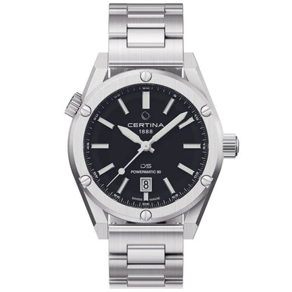 Certina Men's Automatic Gray Stainless Steel Dress Watch