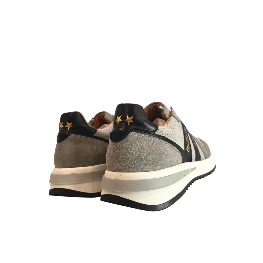 Pantofola D'Oro Grey Suede Men Sneaker EU45/US12