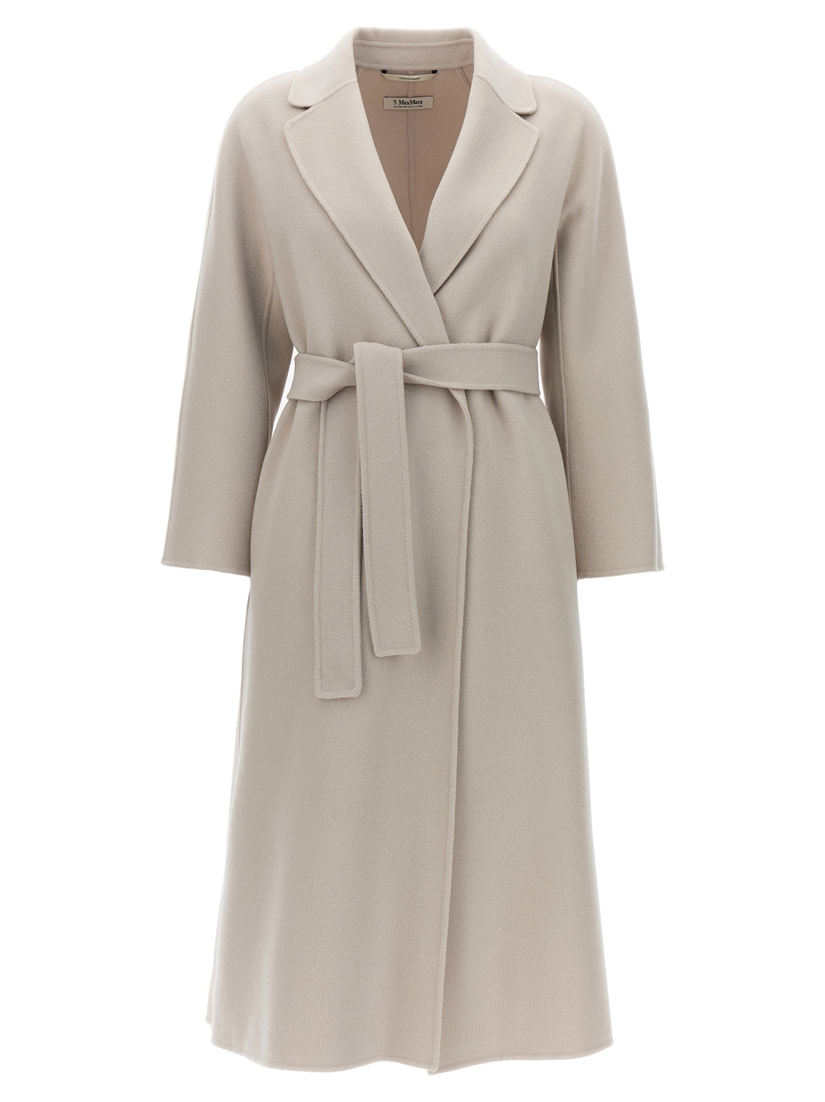 S Max Mara Beige Wool Coat