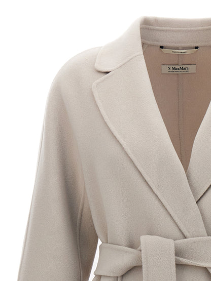S Max Mara Beige Wool Coat