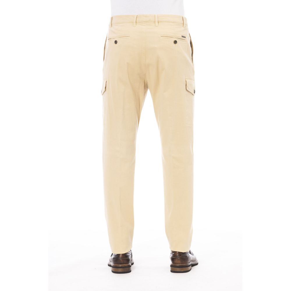 Peserico Beige Cotton Men's Cargo Pants