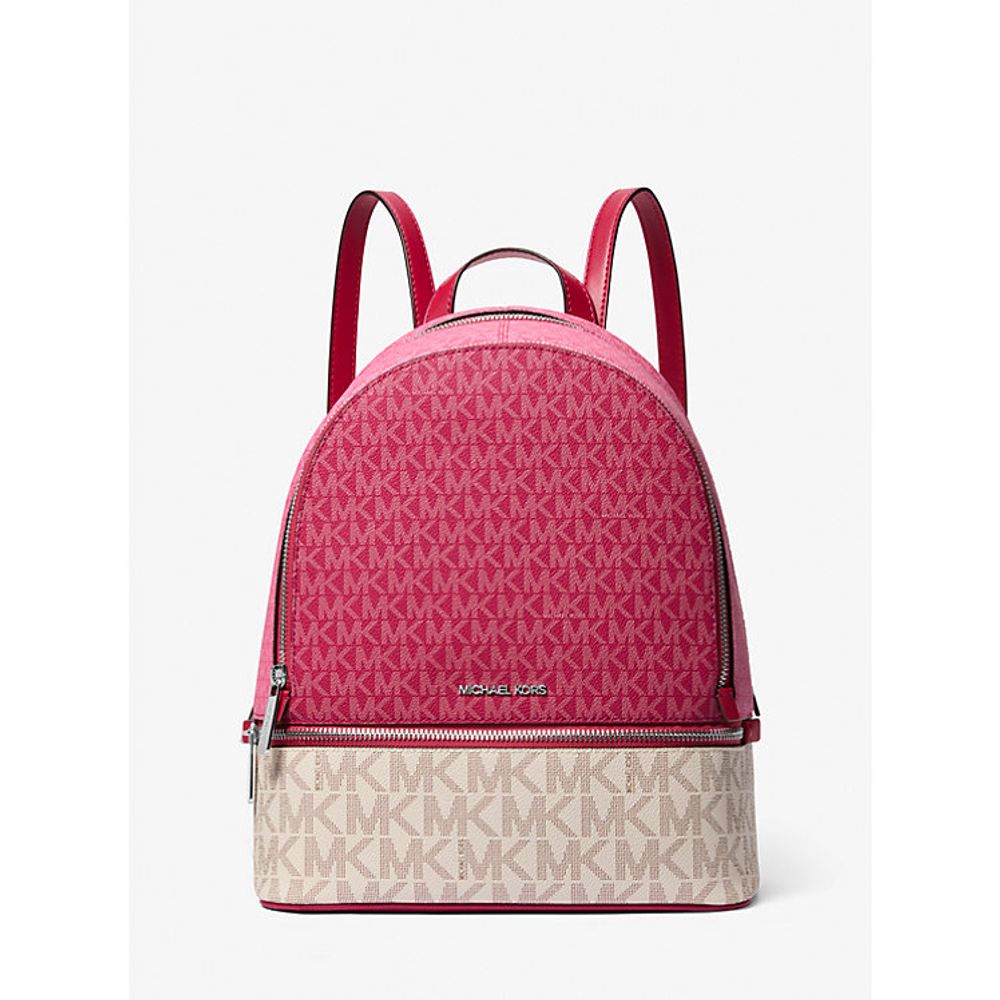 Michael Kors Multicolor Leather Backpack - Pink