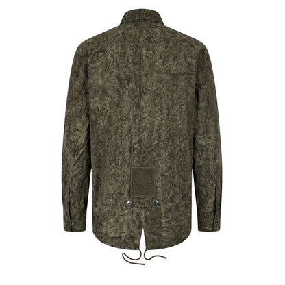 Mr&Mrs Italy Green Viscose Men's Shirt L