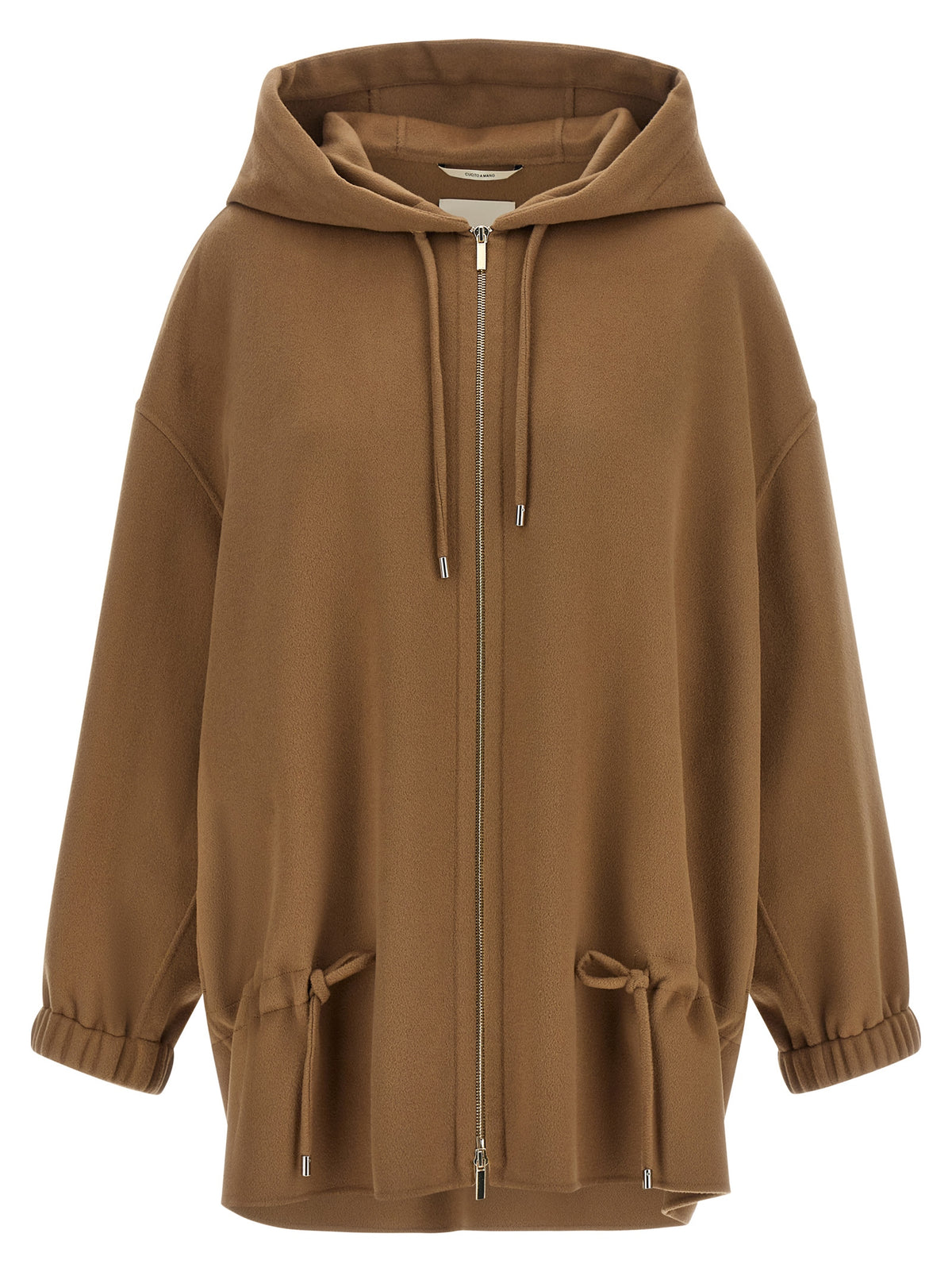 S Max Mara Brown Wool Coat