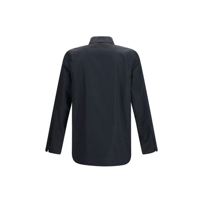 Gucci GG Light Silk Faille Black Full-Length Jacket