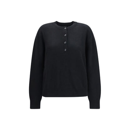 Loulou De Saison Black Cashmere Sweatshirt