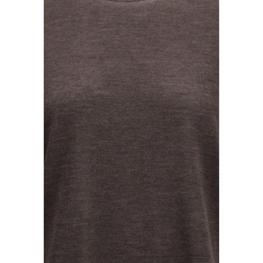 Loulou De Saison Nala Brown Cashmere T-Shirt L