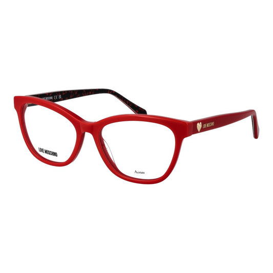 Love Moschino Women’s Optical Glasses – Red Cat Eye Frame