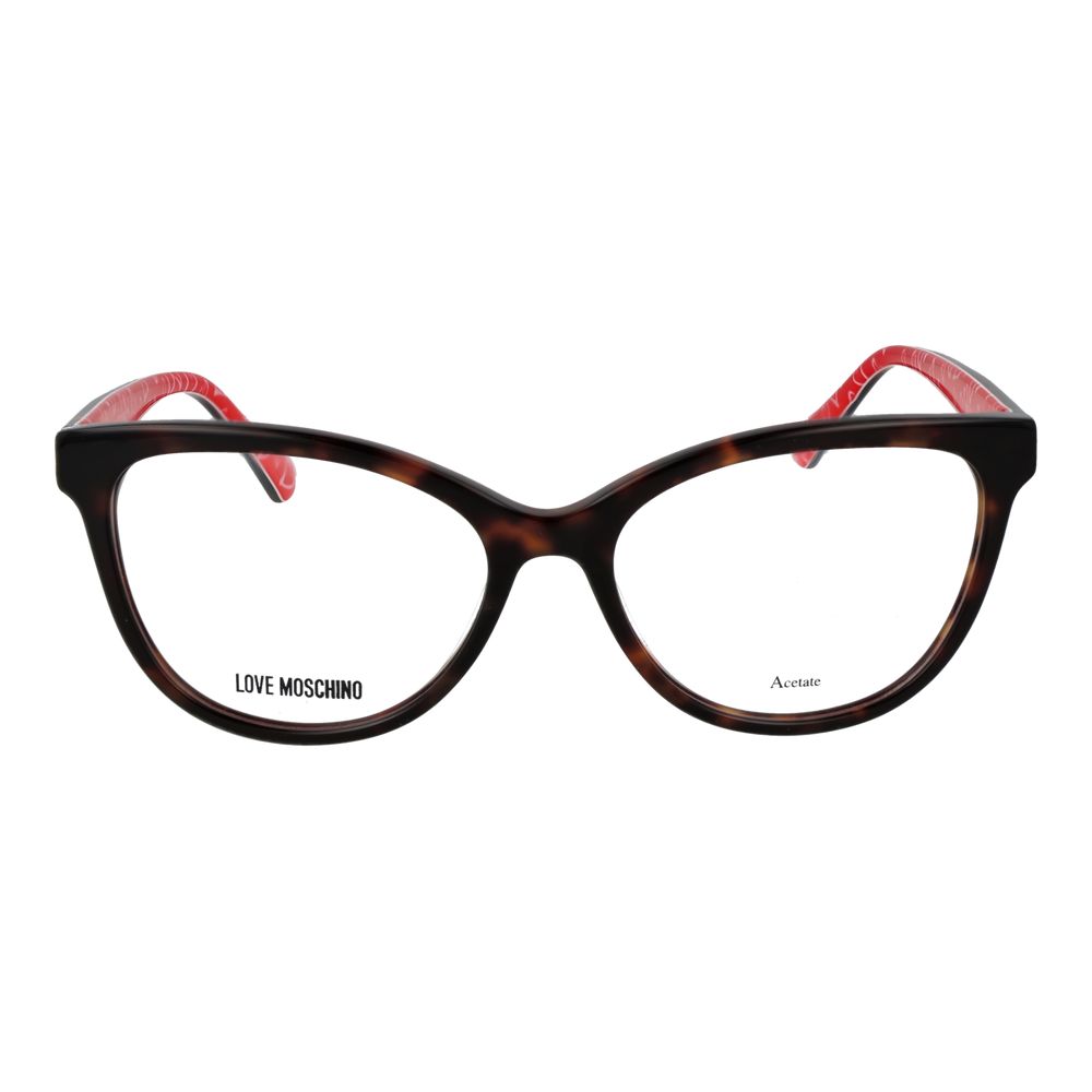 Love Moschino Women’s Optical Glasses – Brown Cat Eye Frame