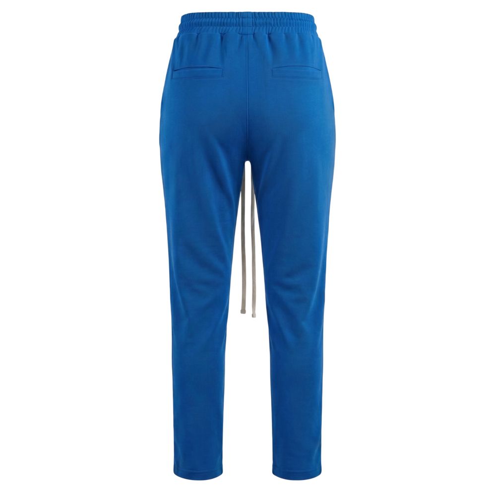Mr&Mrs Italy Blue Viscose Women Jogger Pants