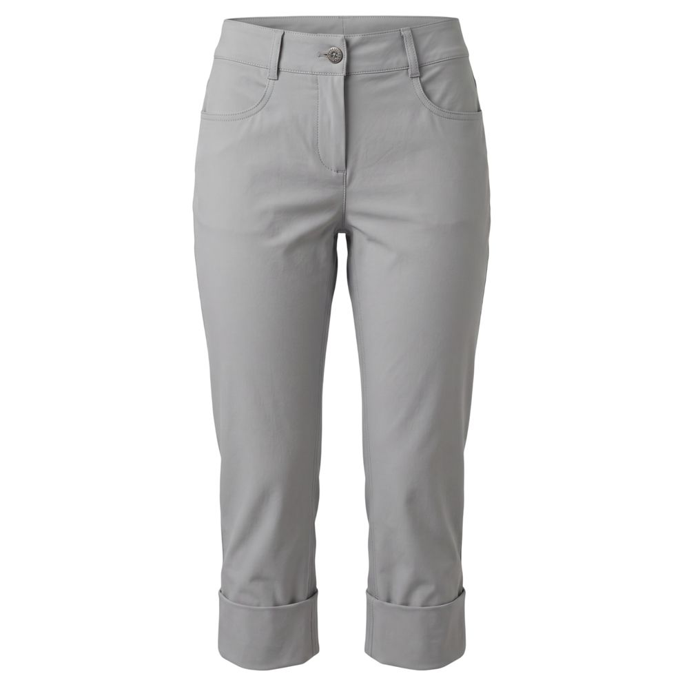 Mr&Mrs Italy Grey Cotton Women Pants L