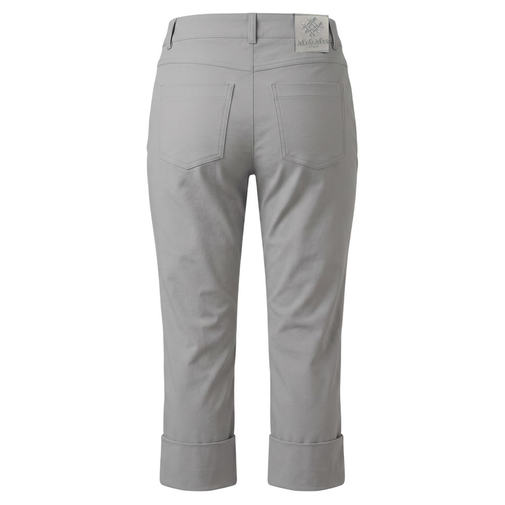 Mr&Mrs Italy Grey Cotton Women Pants L