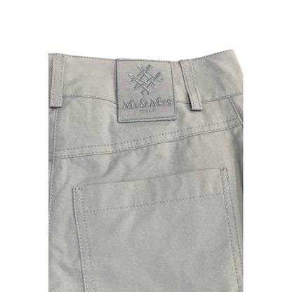 Mr&Mrs Italy Grey Cotton Women Pants L
