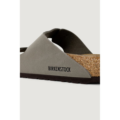Birkenstock Arizona BS 151213 Gray Leather Flat Sandals Women EU36/US6 to EU40/US10