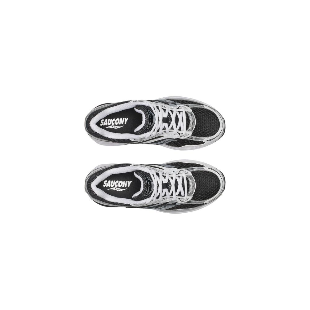 Saucony ProGrid Omni 9 OG Black and White Synthetic Athletic Sneakers