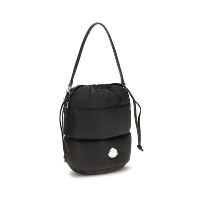 Moncler Caradoc Black Nylon Bucket Bag