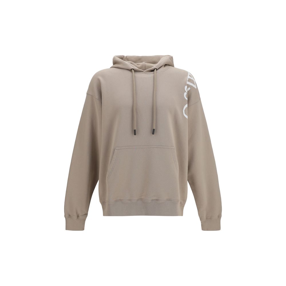 Off-White Vertical Bookish Skate Hoodie Beige Cotton Sweatshirt L, M, S, XL, XXL