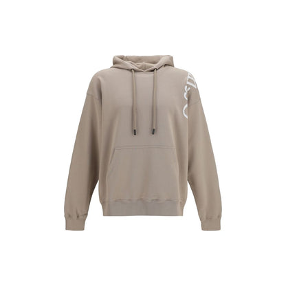 Off-White Vertical Bookish Skate Hoodie Beige Cotton Sweatshirt L, M, S, XL, XXL
